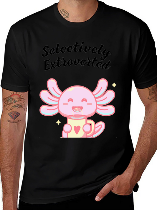 Selectively Extroverted Axolotl T-Shirt
