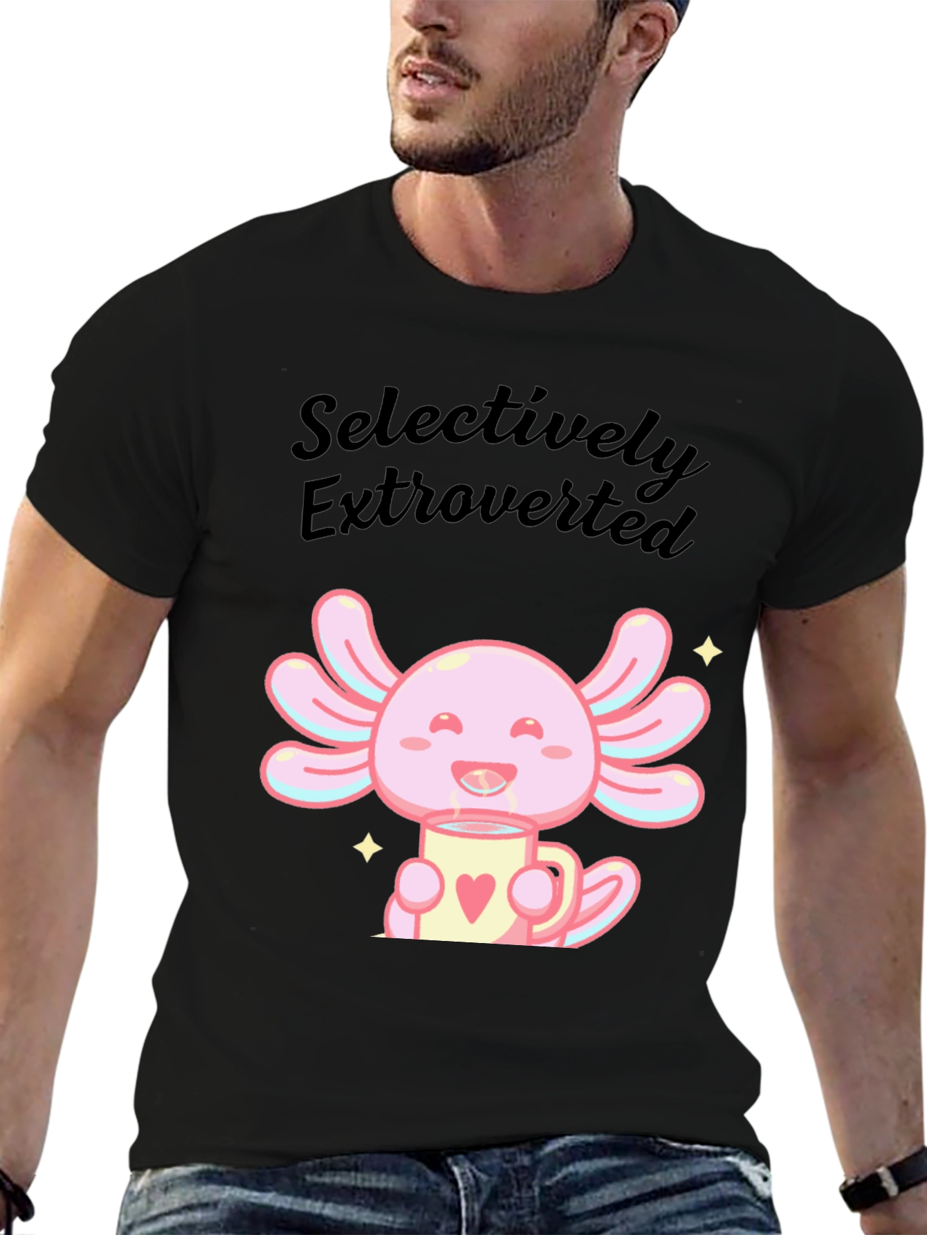 Selectively Extroverted Axolotl T-Shirt