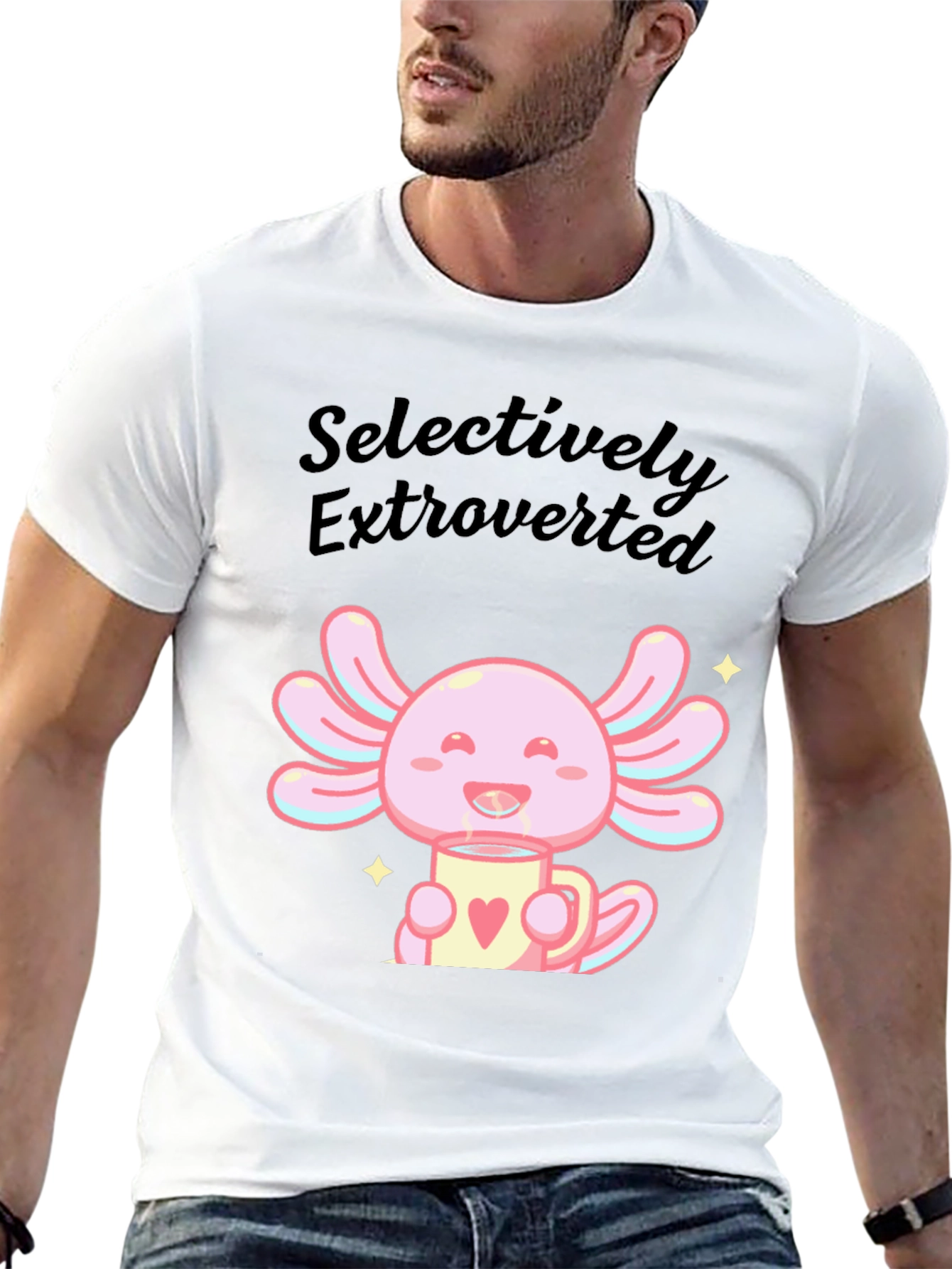 Selectively Extroverted Axolotl T-Shirt