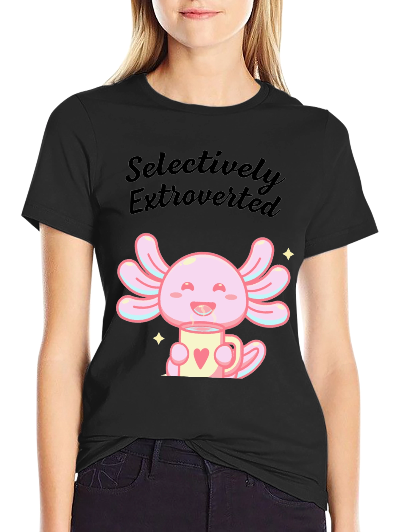 Selectively Extroverted Axolotl T-Shirt