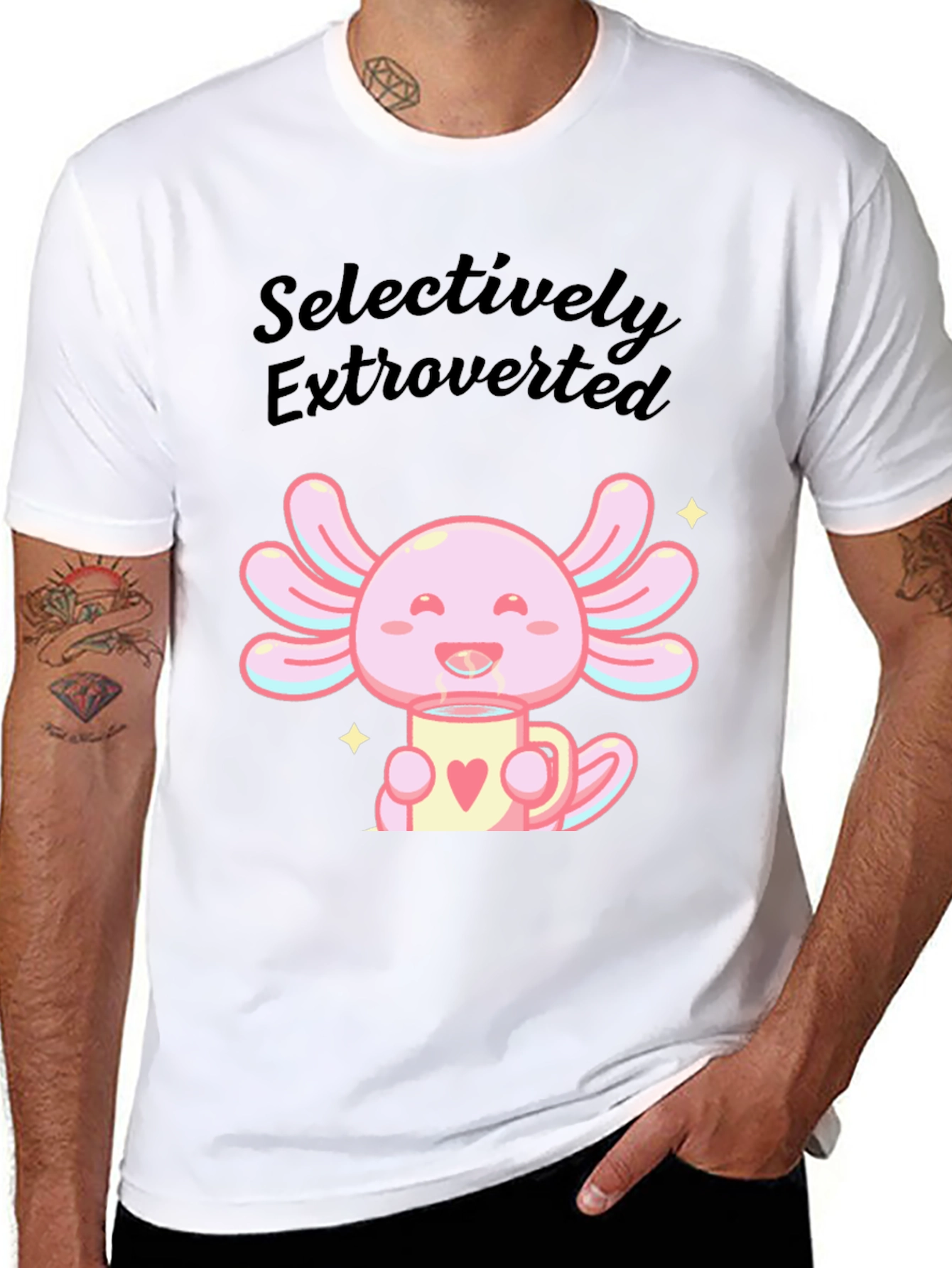 Selectively Extroverted Axolotl T-Shirt