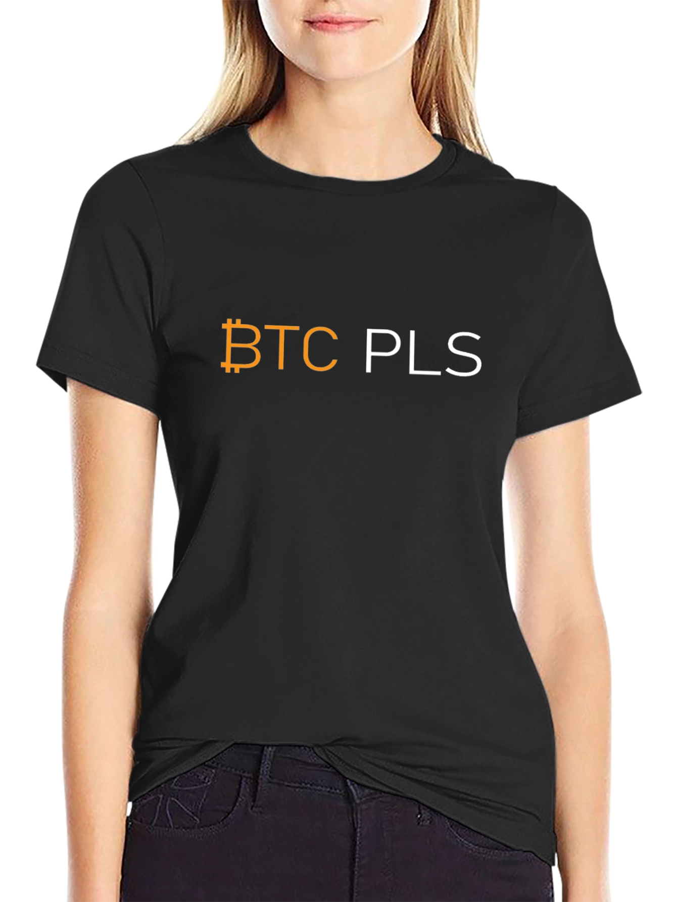 BTC PLS Bitcoin Crypto T-Shirt