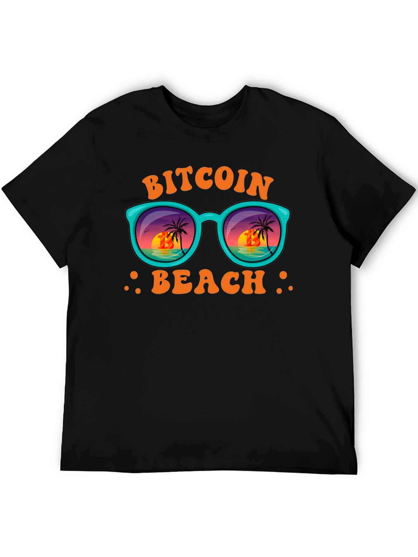 Bitcoin Beach T-Shirt - Crypto Vacation Vibes