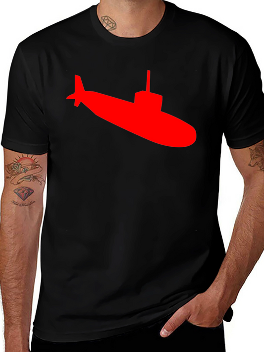 Submarine Graphic Tee - Classic Crew Neck