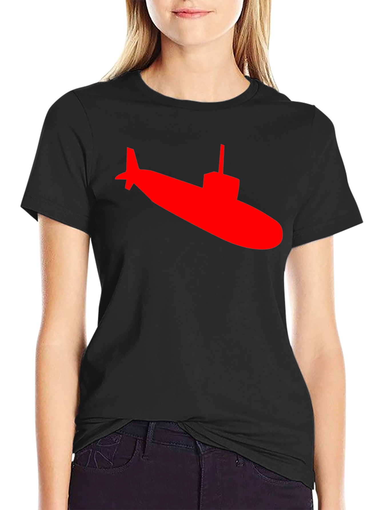 Submarine Graphic Tee - Classic Crew Neck