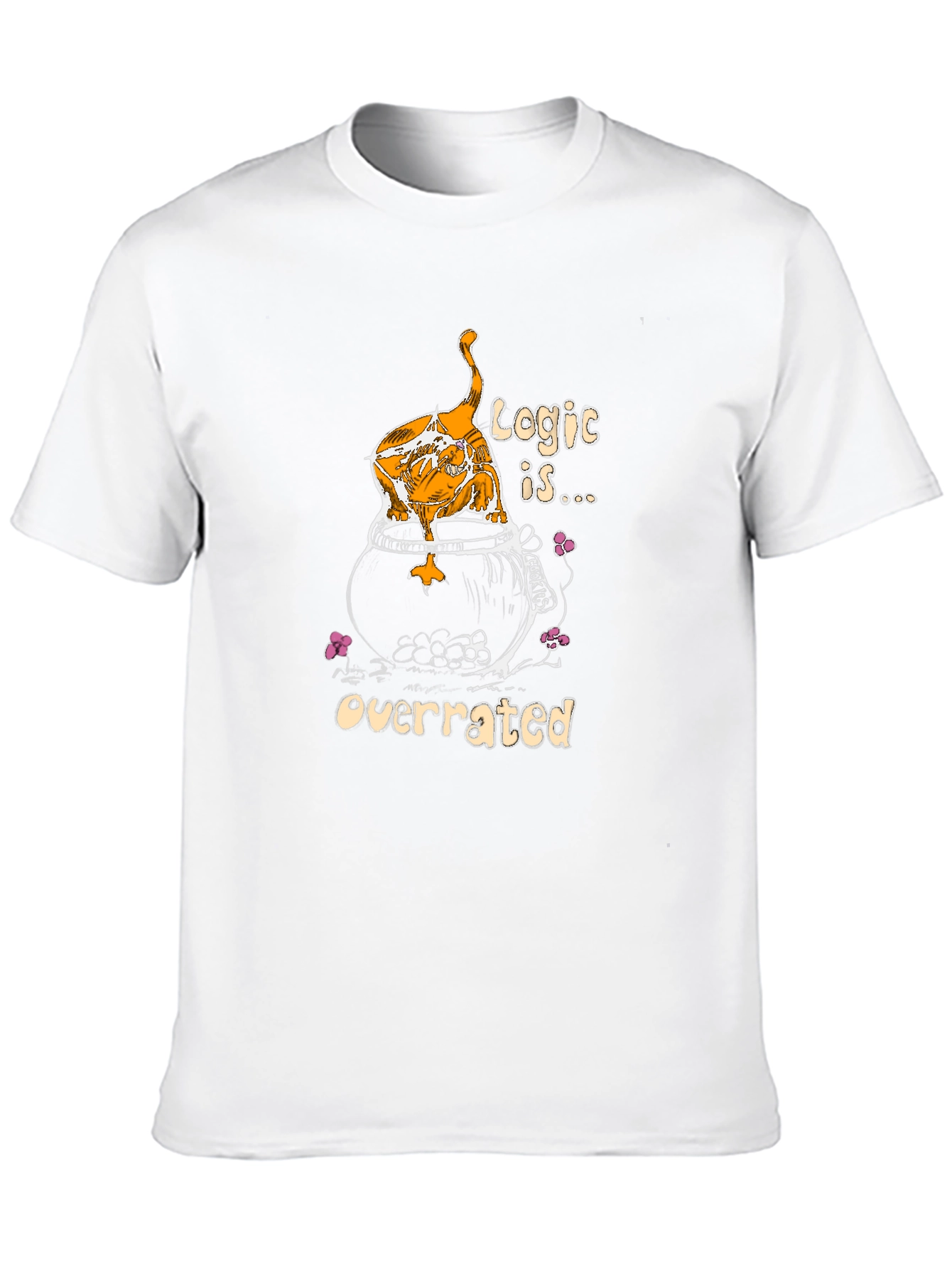 Funny Logic Overrated Duck T-Shirt