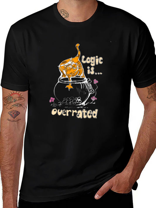 Funny Logic Overrated Duck T-Shirt