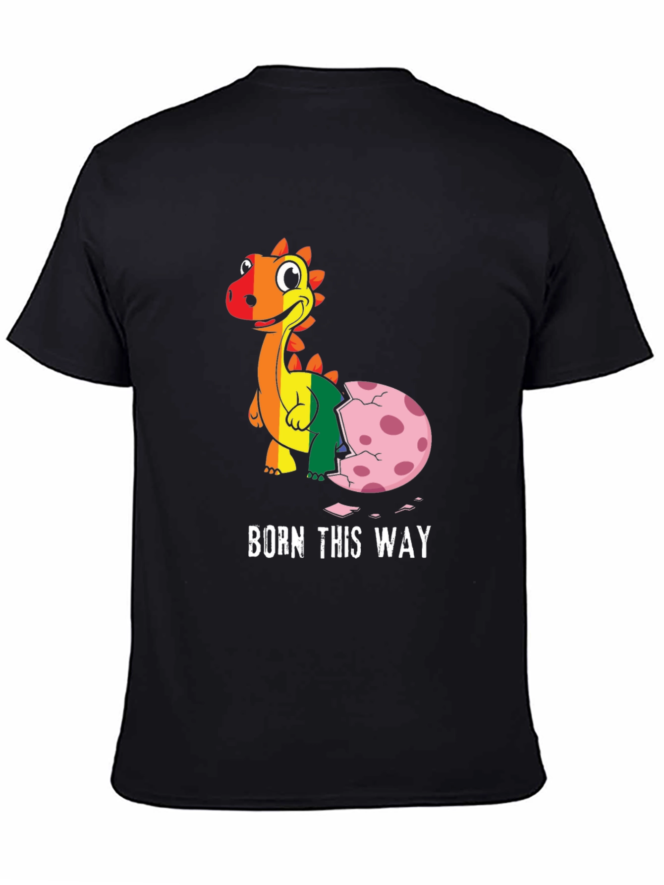 Born This Way LGBTQ+ Dinosaur T-Shirt