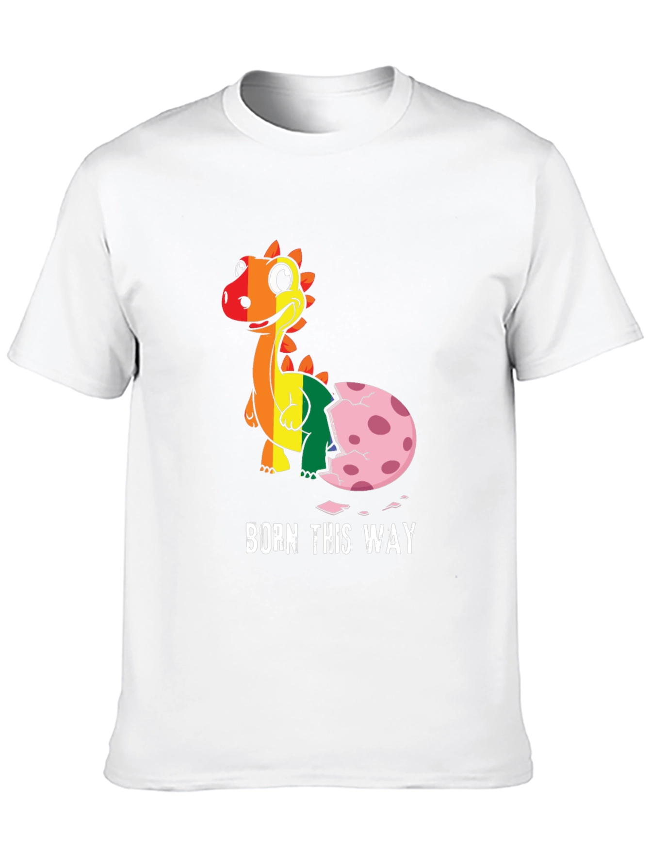 Born This Way LGBTQ+ Dinosaur T-Shirt