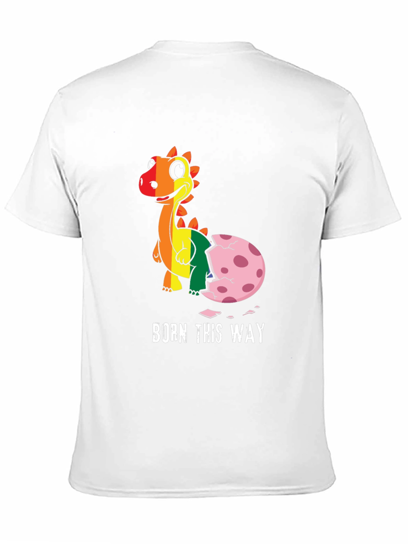 Born This Way LGBTQ+ Dinosaur T-Shirt