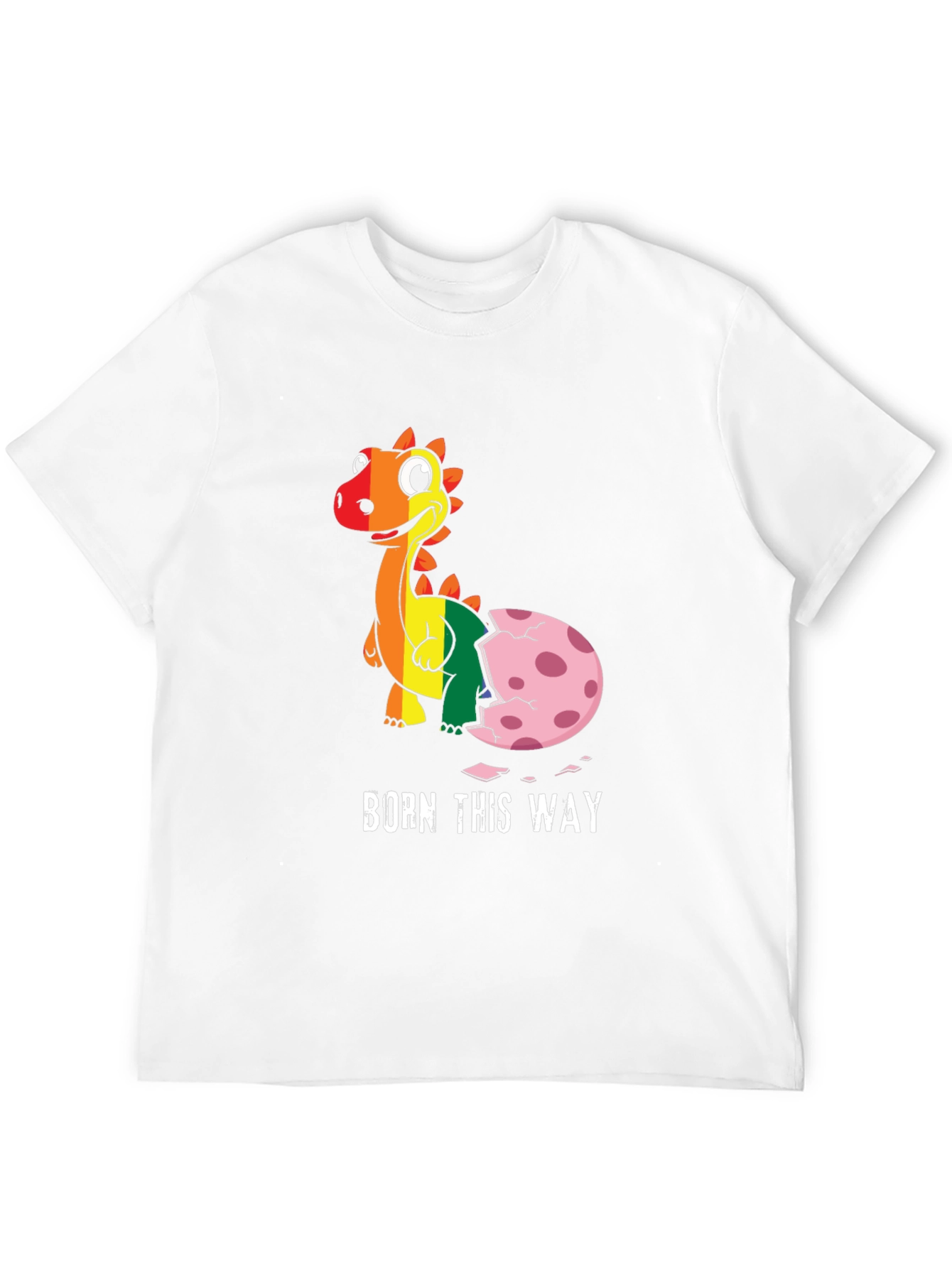 Born This Way LGBTQ+ Dinosaur T-Shirt