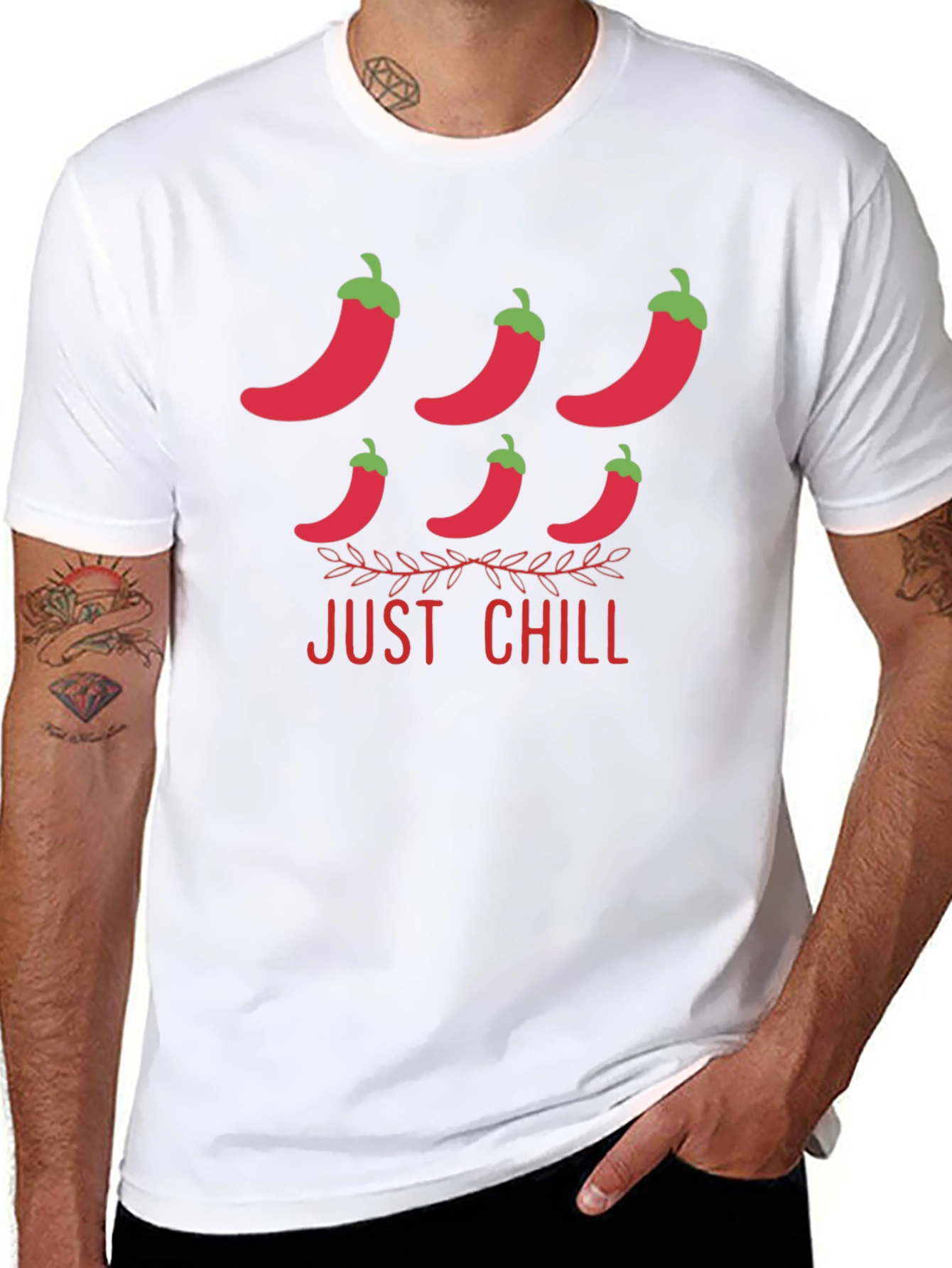 Just Chill Pepper Graphic Tee