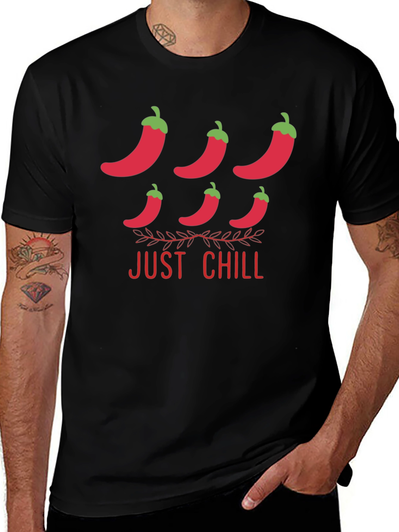 Just Chill Pepper Graphic Tee