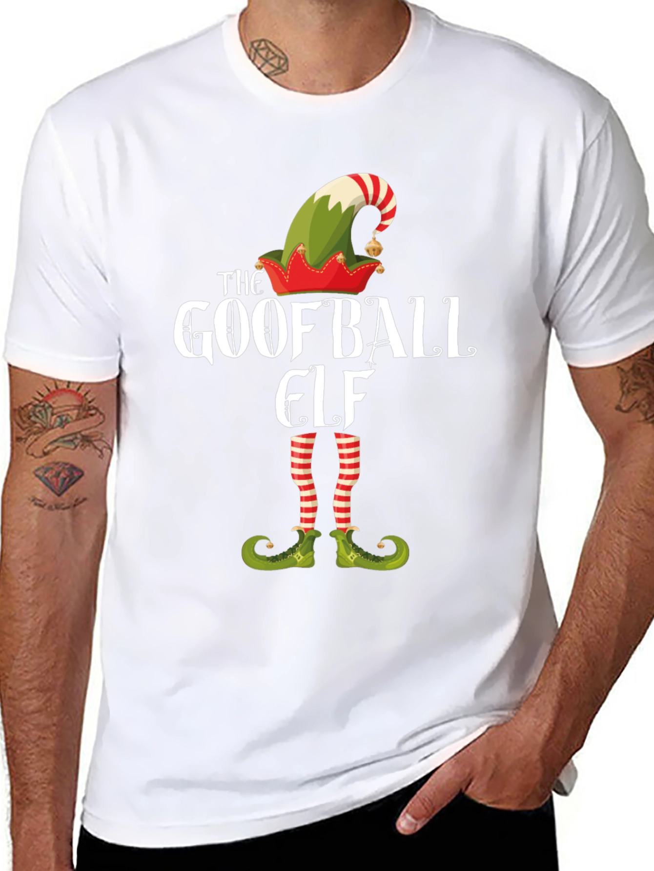 The Goofball Elf T-Shirt - Christmas Holiday