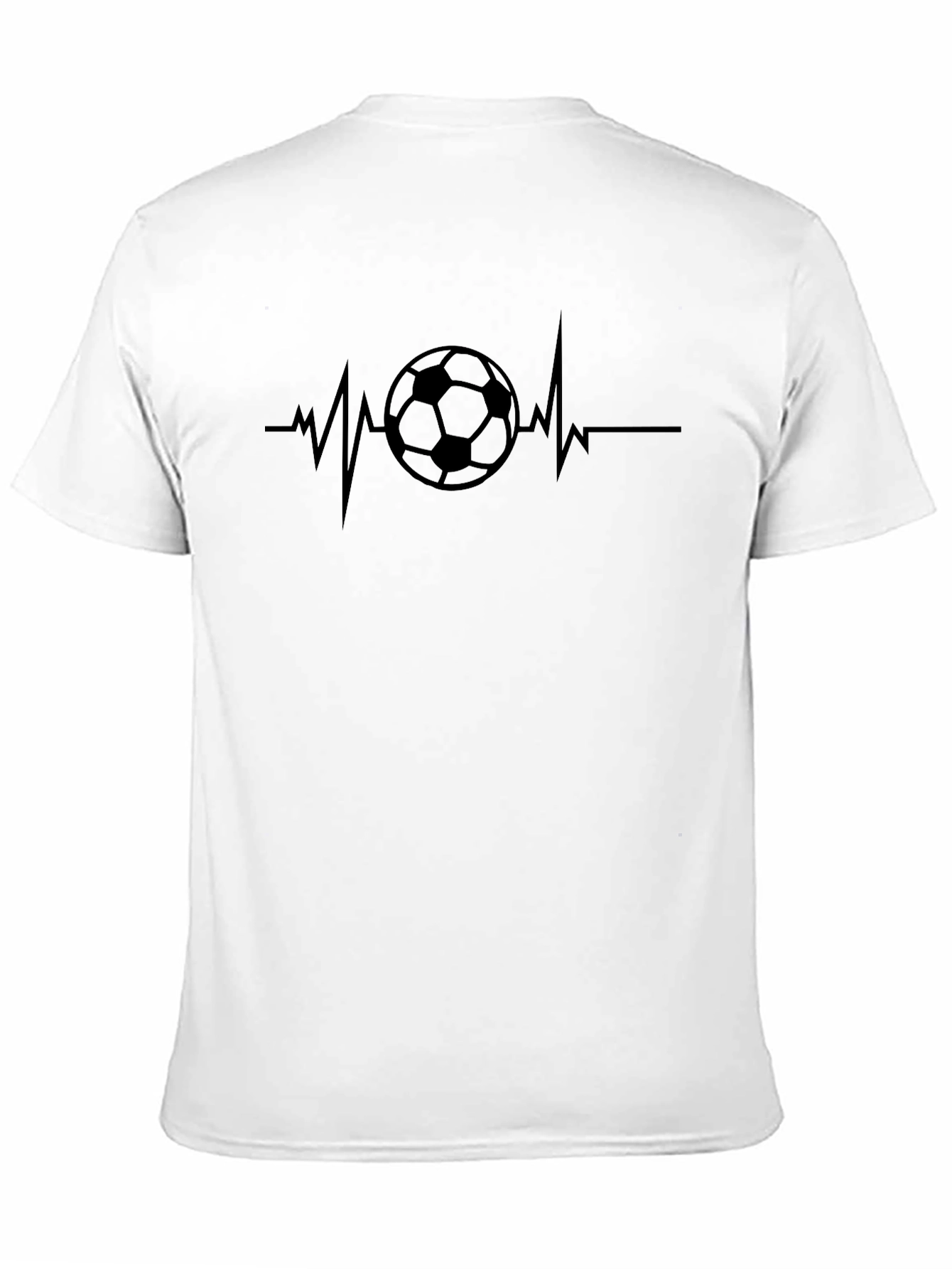 Soccer Heartbeat Graphic T-Shirt