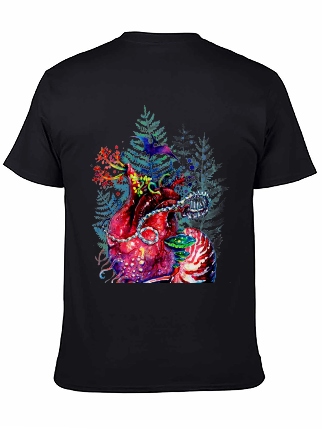 Anatomical Heart Chainsaw Graphic Tee