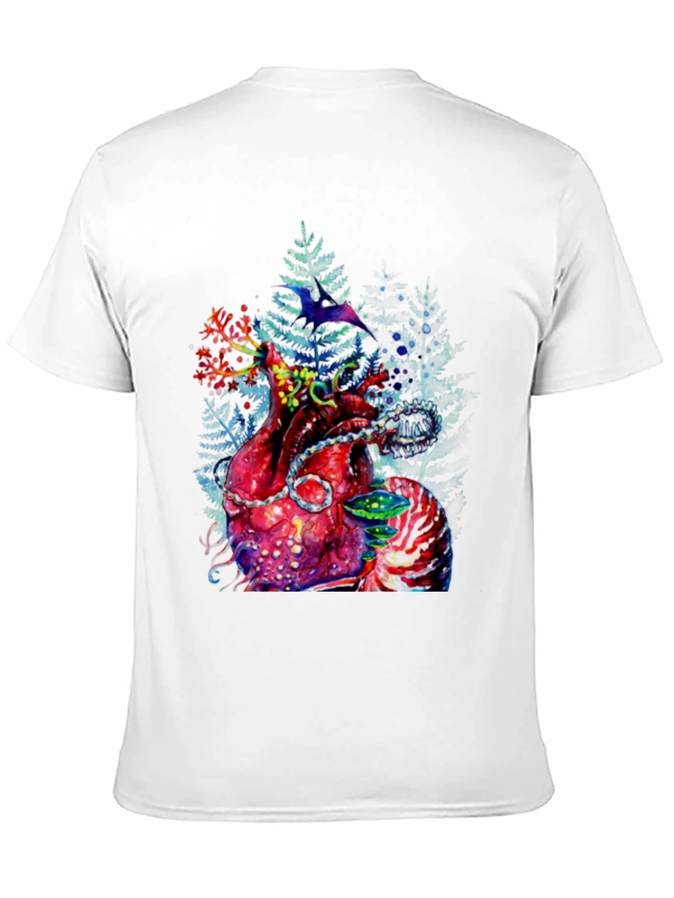 Anatomical Heart Chainsaw Graphic Tee