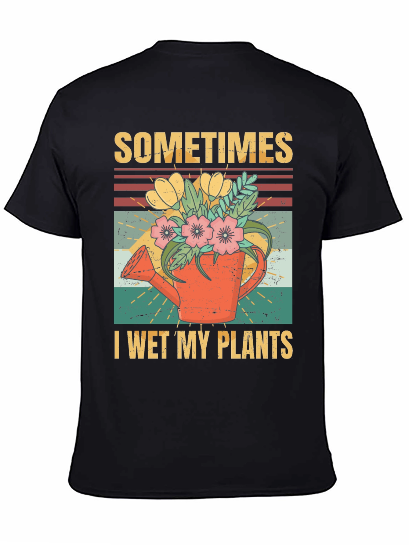 Funny I Wet My Plants Gardening T-Shirt