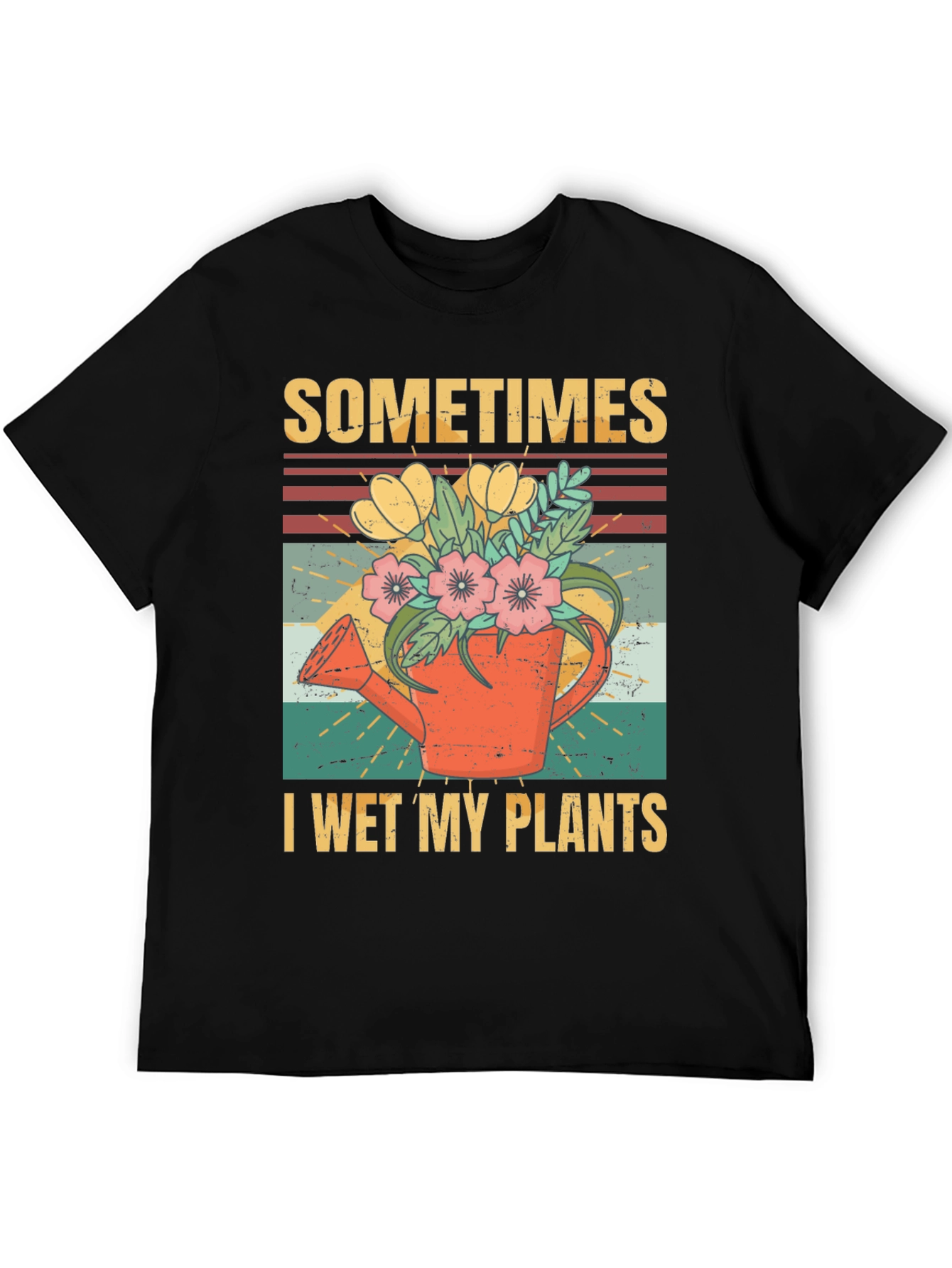 Funny I Wet My Plants Gardening T-Shirt