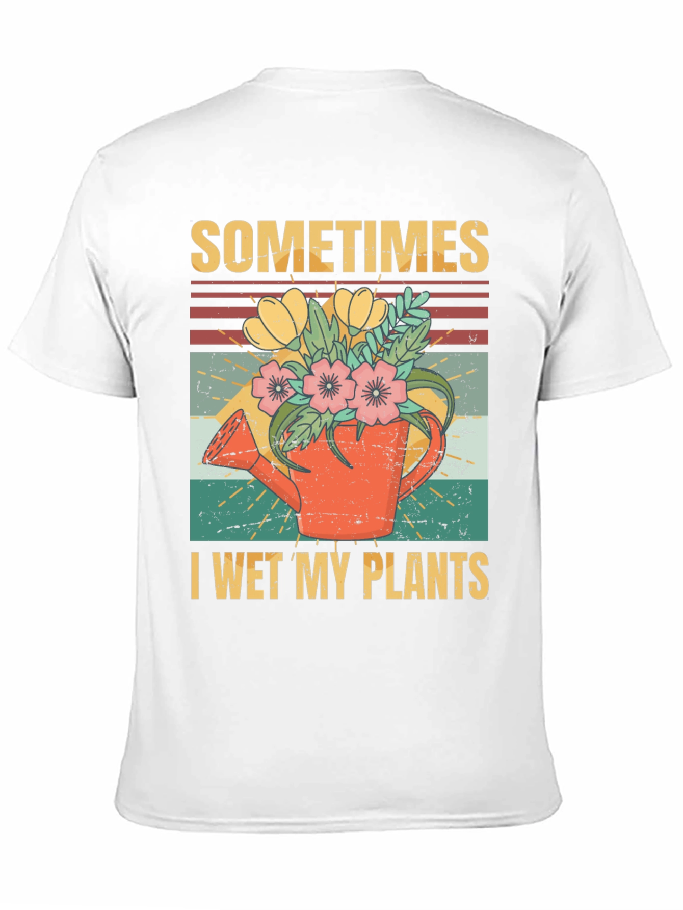 Funny I Wet My Plants Gardening T-Shirt