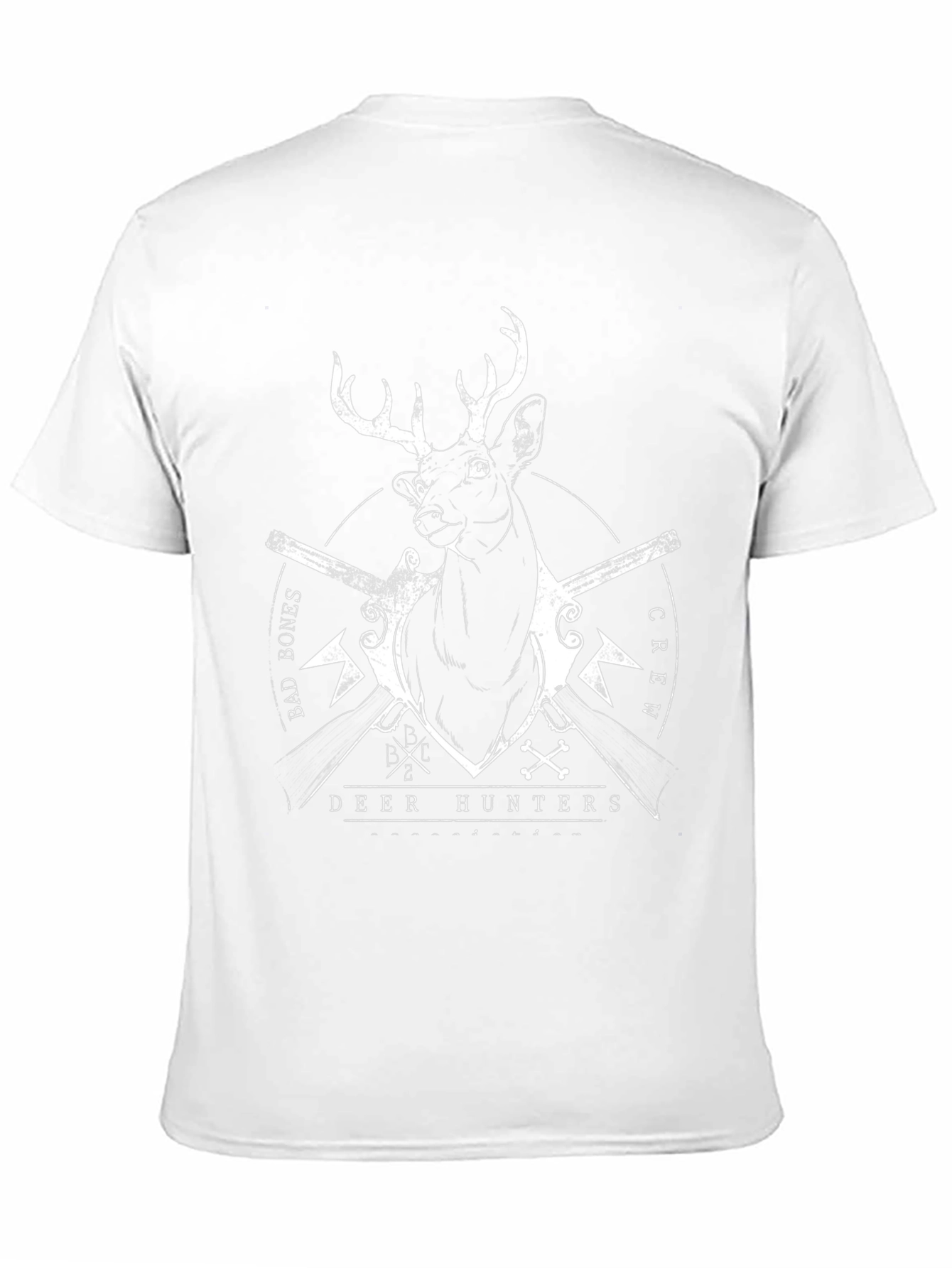 Deer Hunters Crew Black T-Shirt