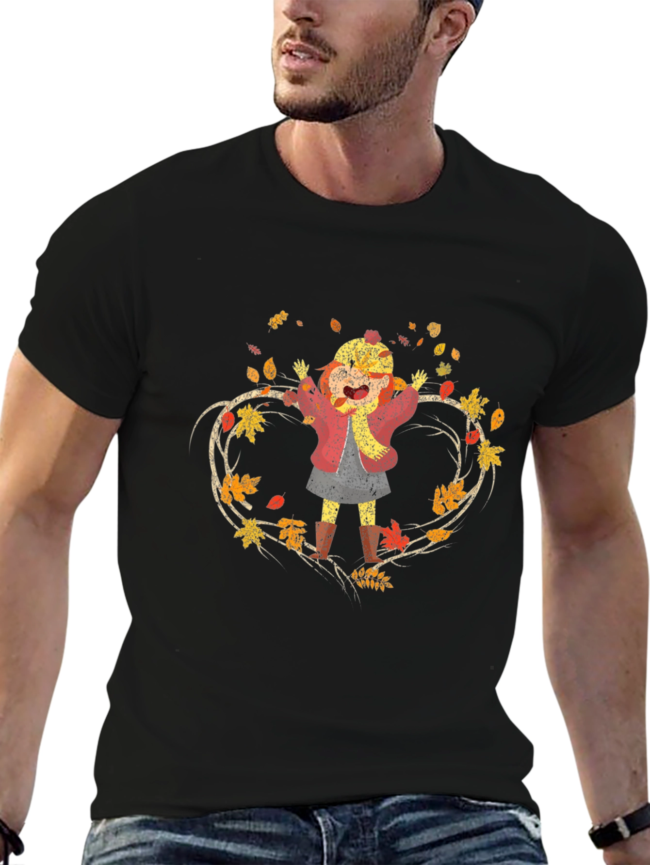 Autumn Girl T-Shirt: Cozy Fall Vibes