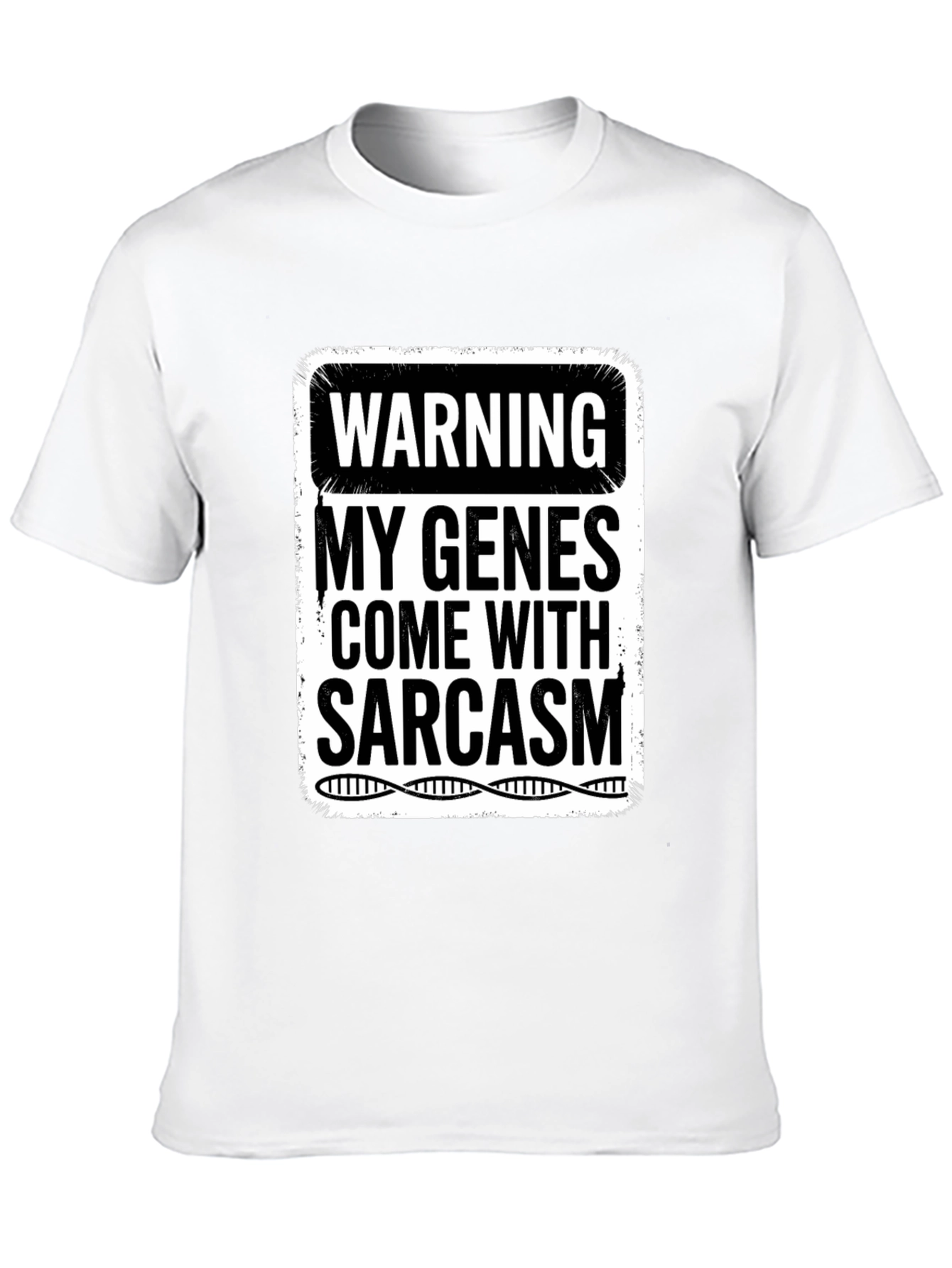 Sarcastic Genes Graphic Tee - Humor T-Shirt