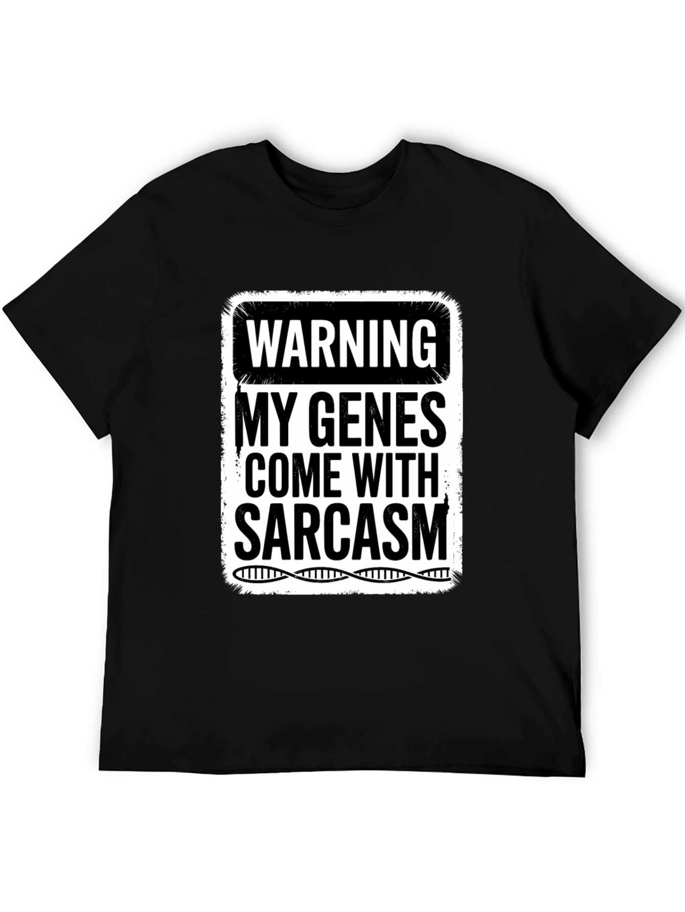 Sarcastic Genes Graphic Tee - Humor T-Shirt