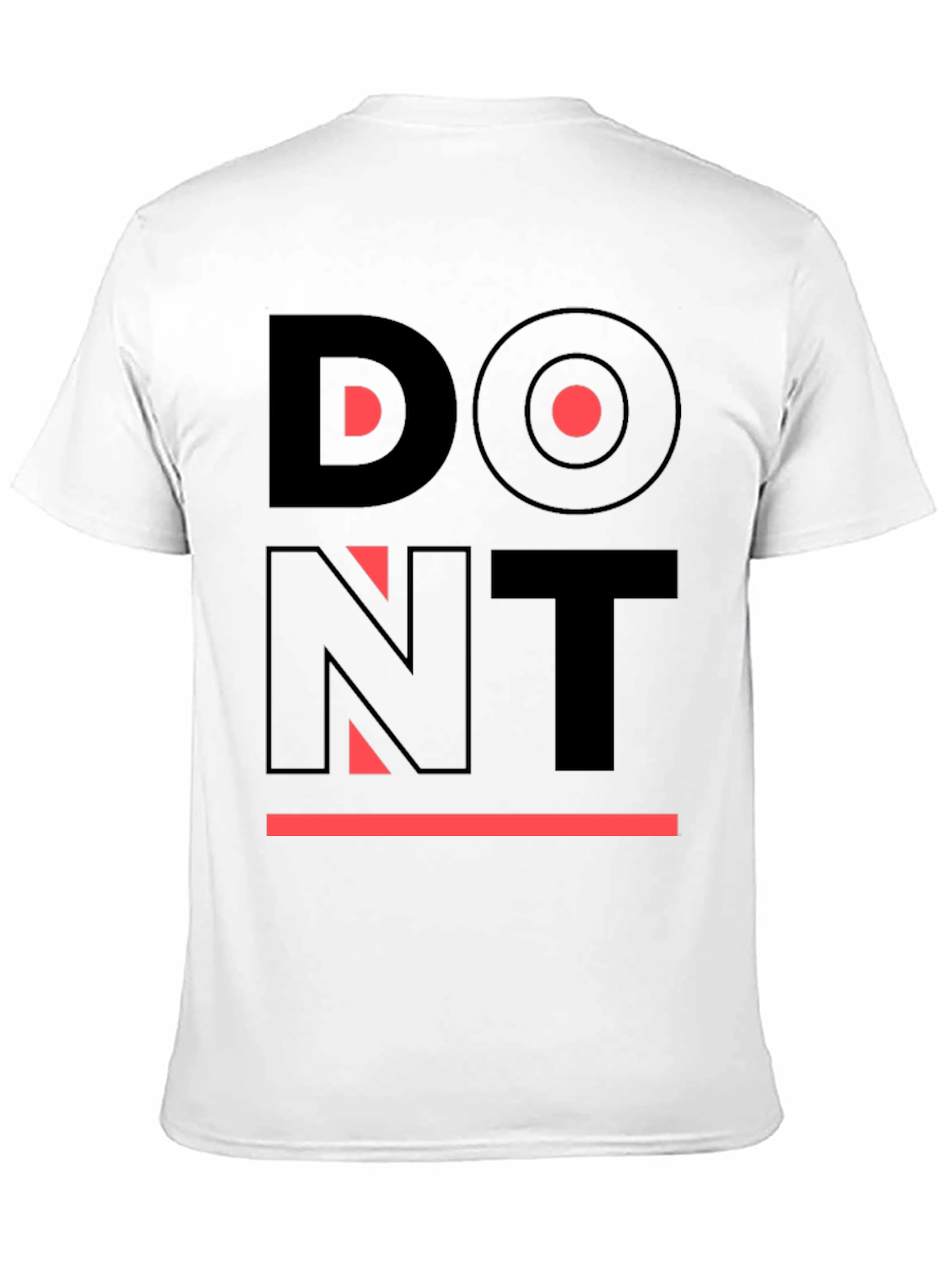 Edgy Graphic Tee: Dont Overthink It
