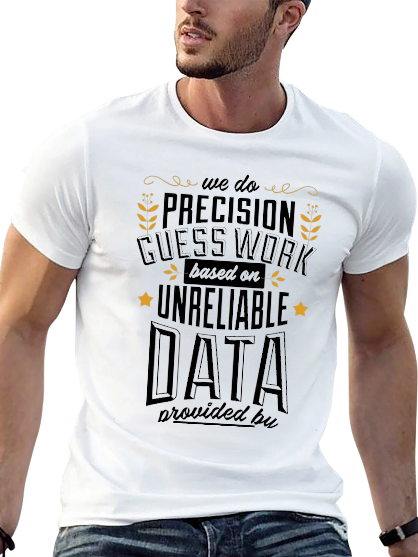 Precision Guesswork T-Shirt - Funny Data Science Tee