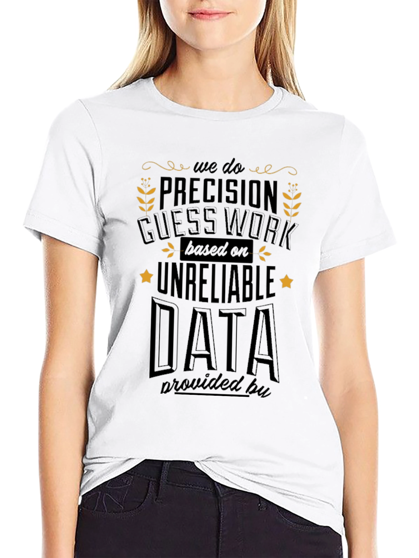 Precision Guesswork T-Shirt - Funny Data Science Tee