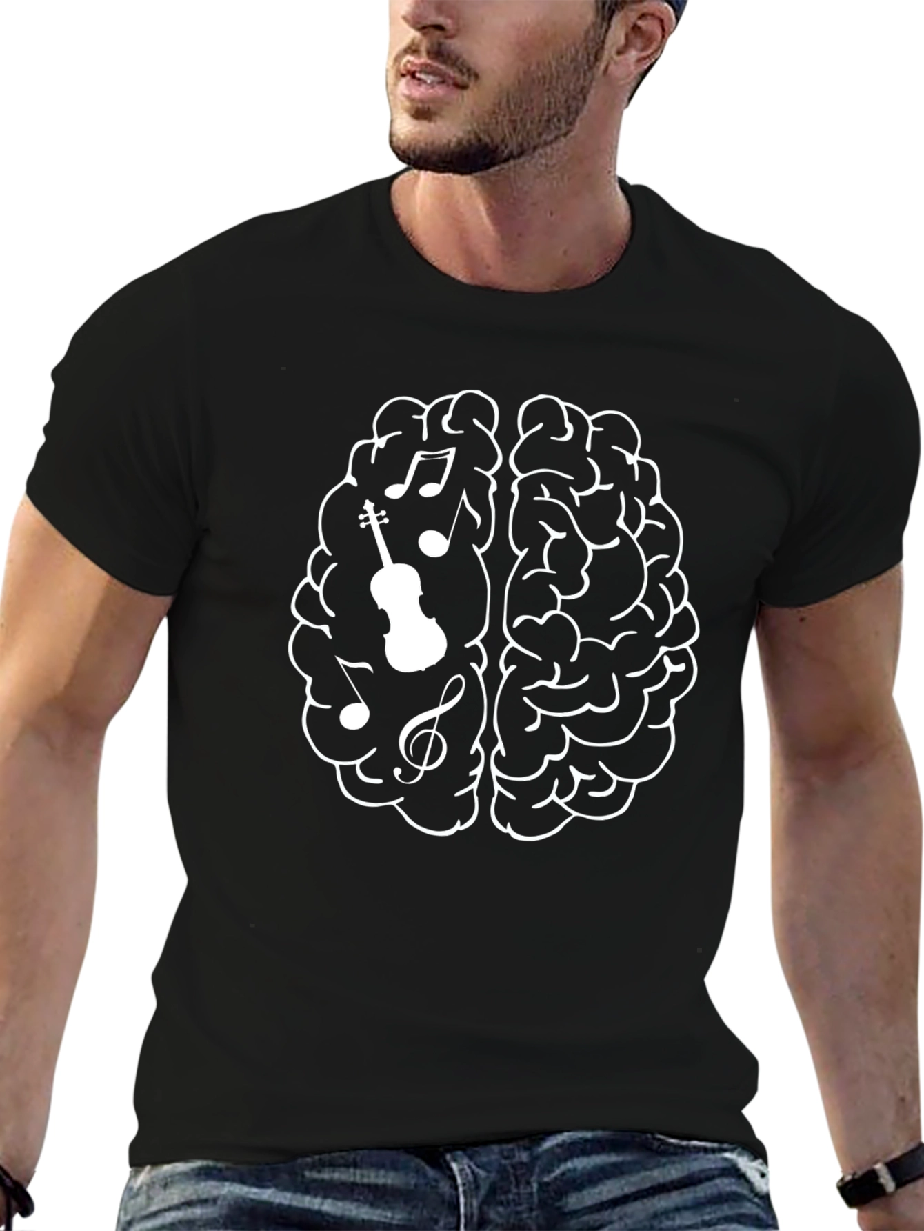 Musical Mind T-Shirt - Brain & Music Design