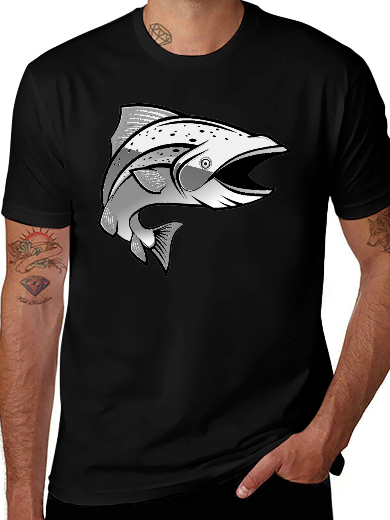 Cool Fish Graphic Tee