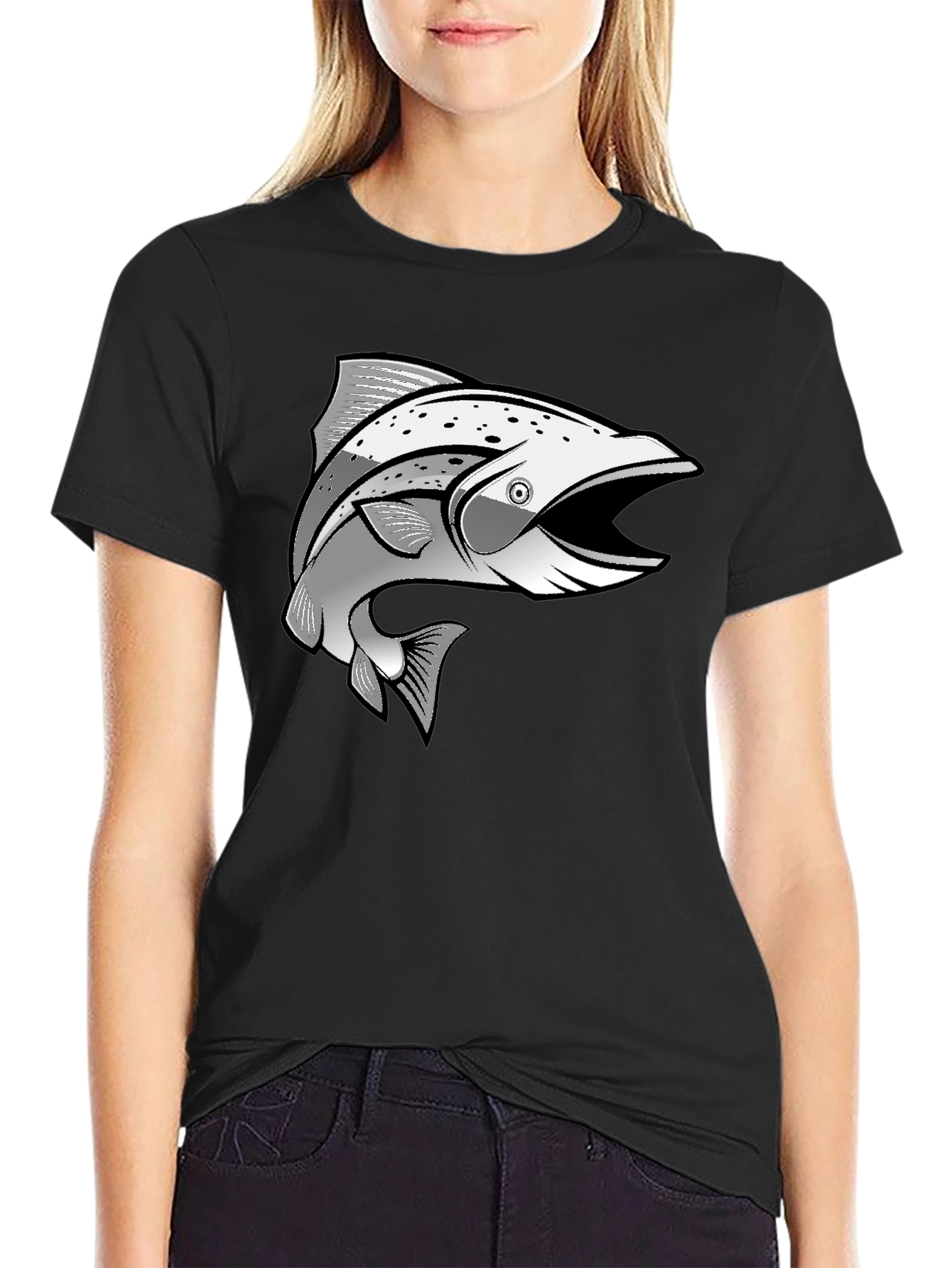 Cool Fish Graphic Tee