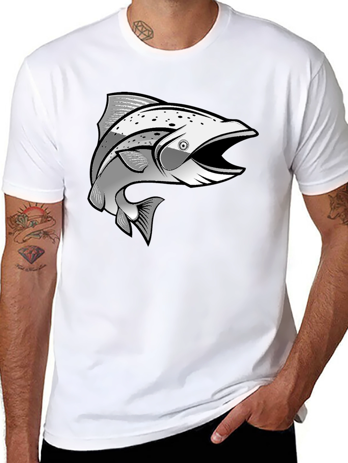 Cool Fish Graphic Tee