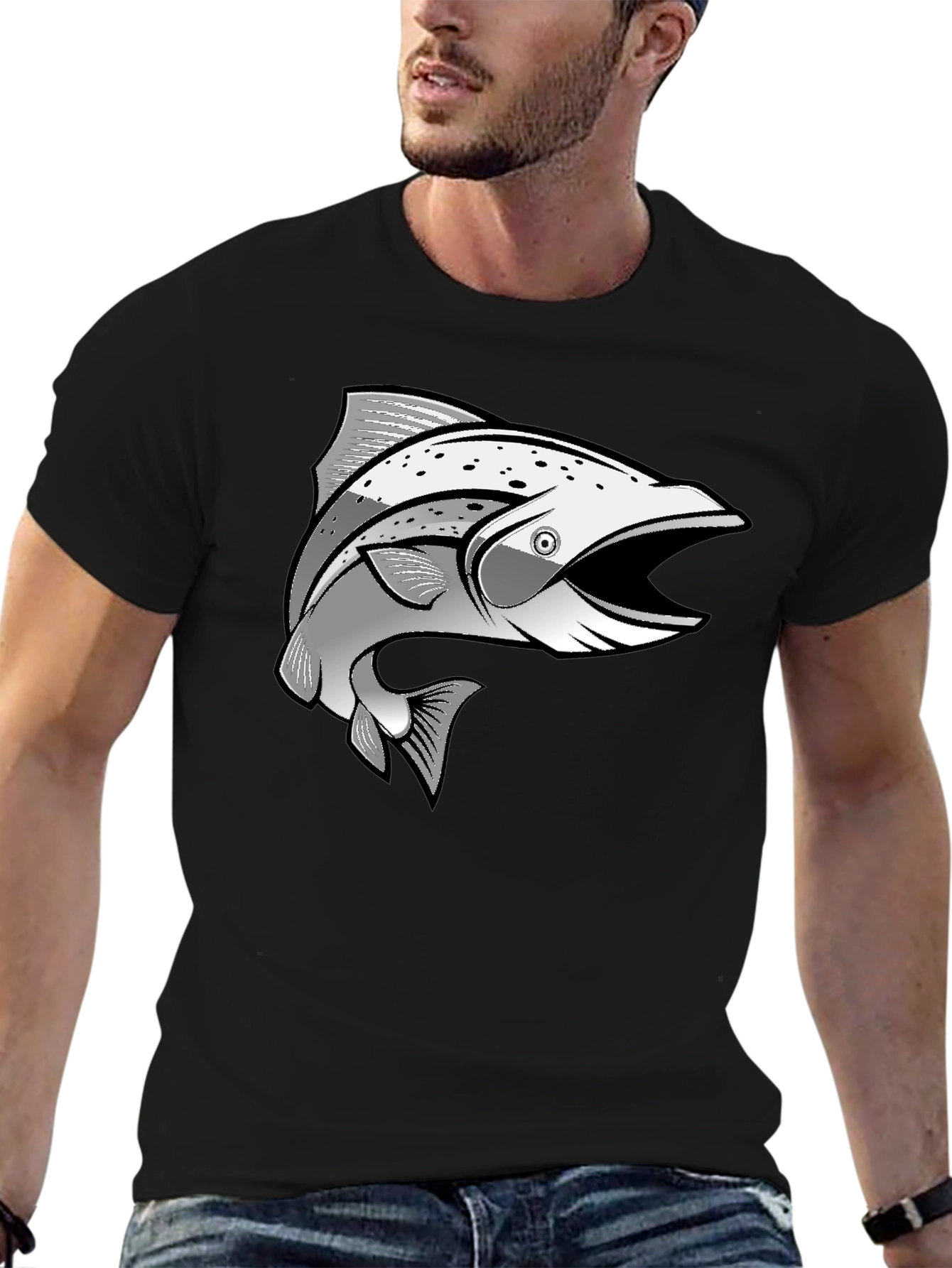 Cool Fish Graphic Tee