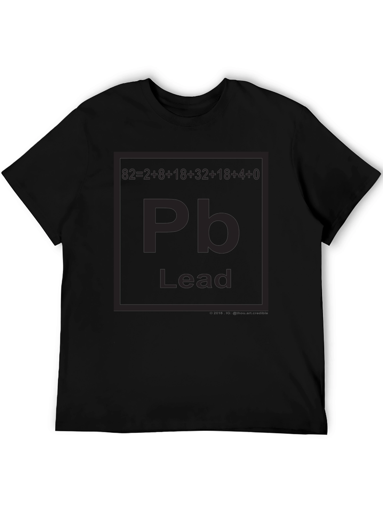 Lead Element Periodic Table T-Shirt