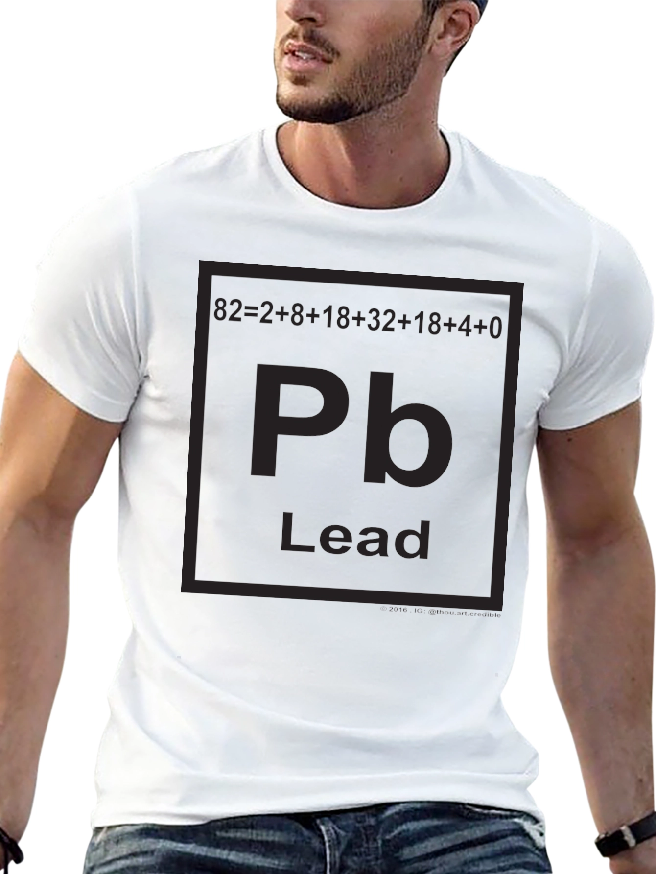 Lead Element Periodic Table T-Shirt