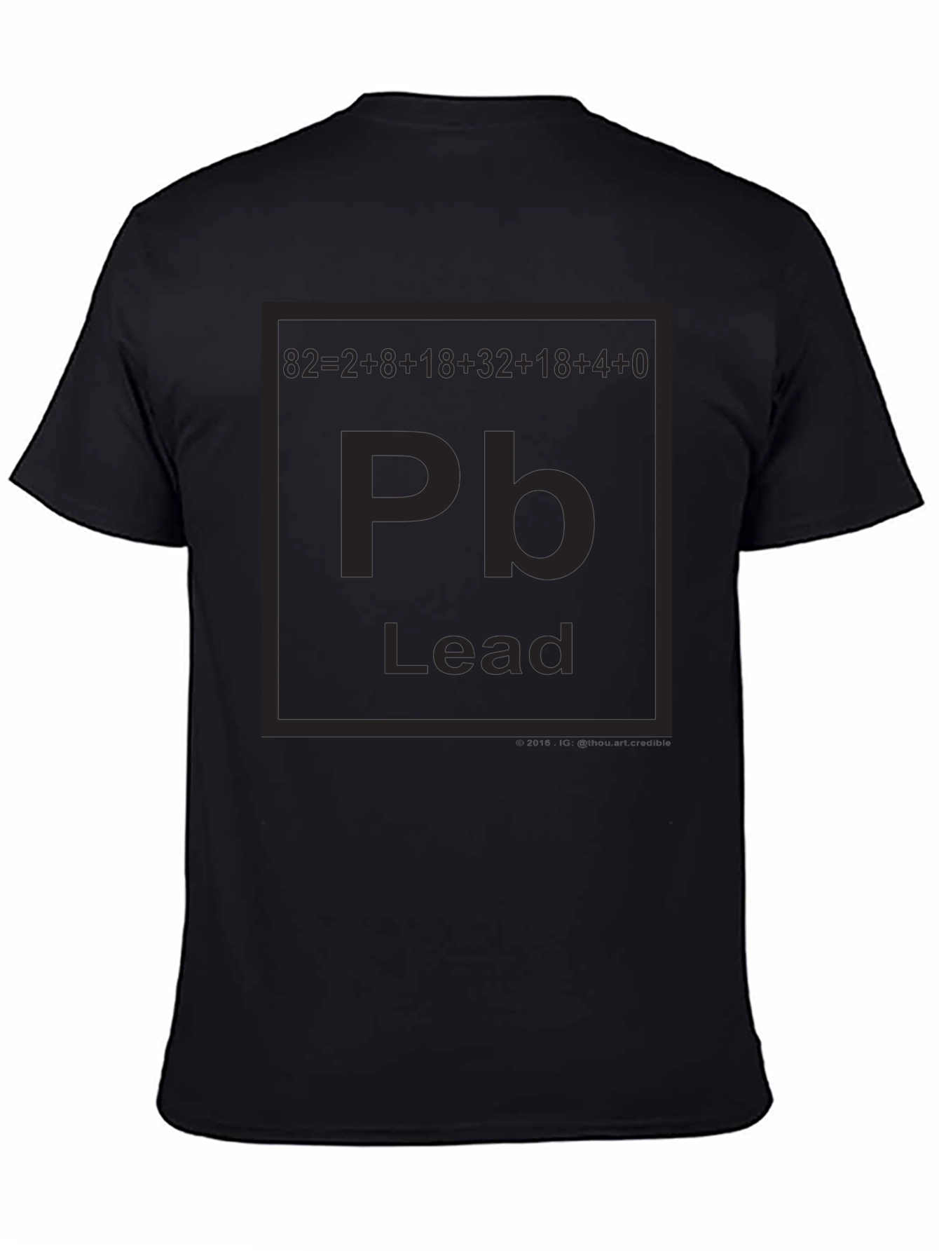 Lead Element Periodic Table T-Shirt