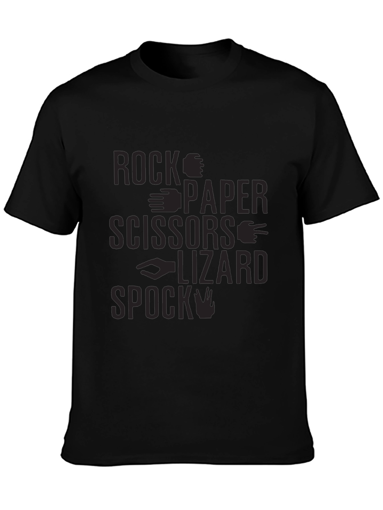 Rock Paper Scissors Lizard Spock T-Shirt