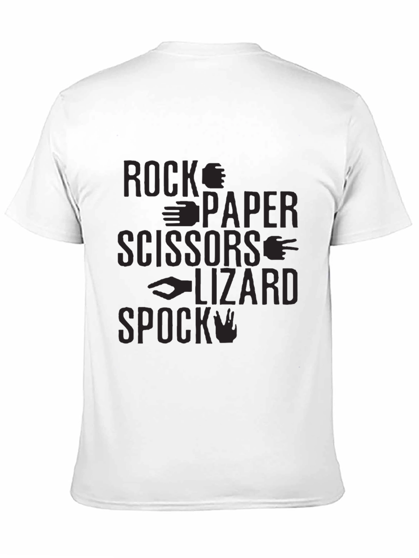 Rock Paper Scissors Lizard Spock T-Shirt