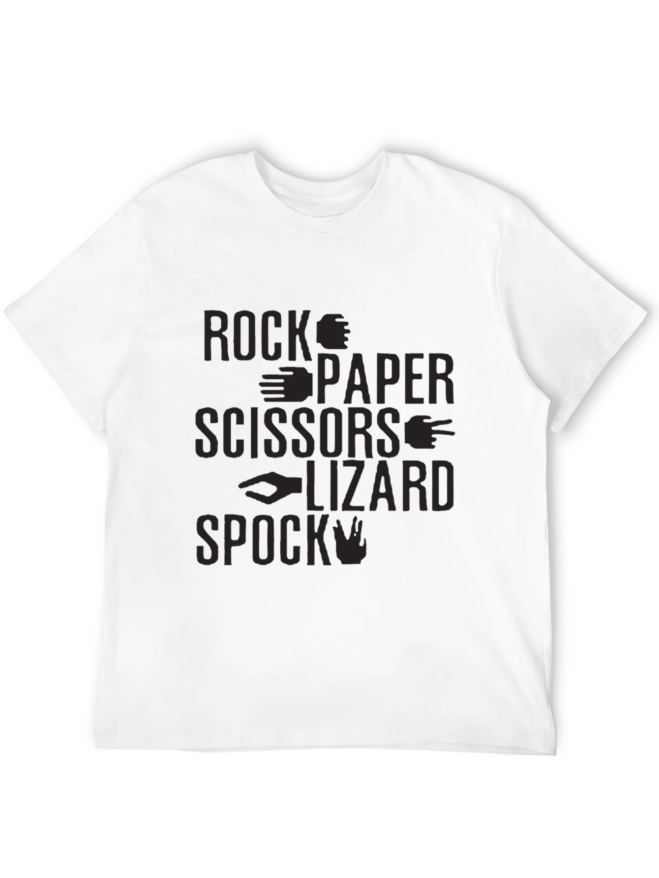 Rock Paper Scissors Lizard Spock T-Shirt