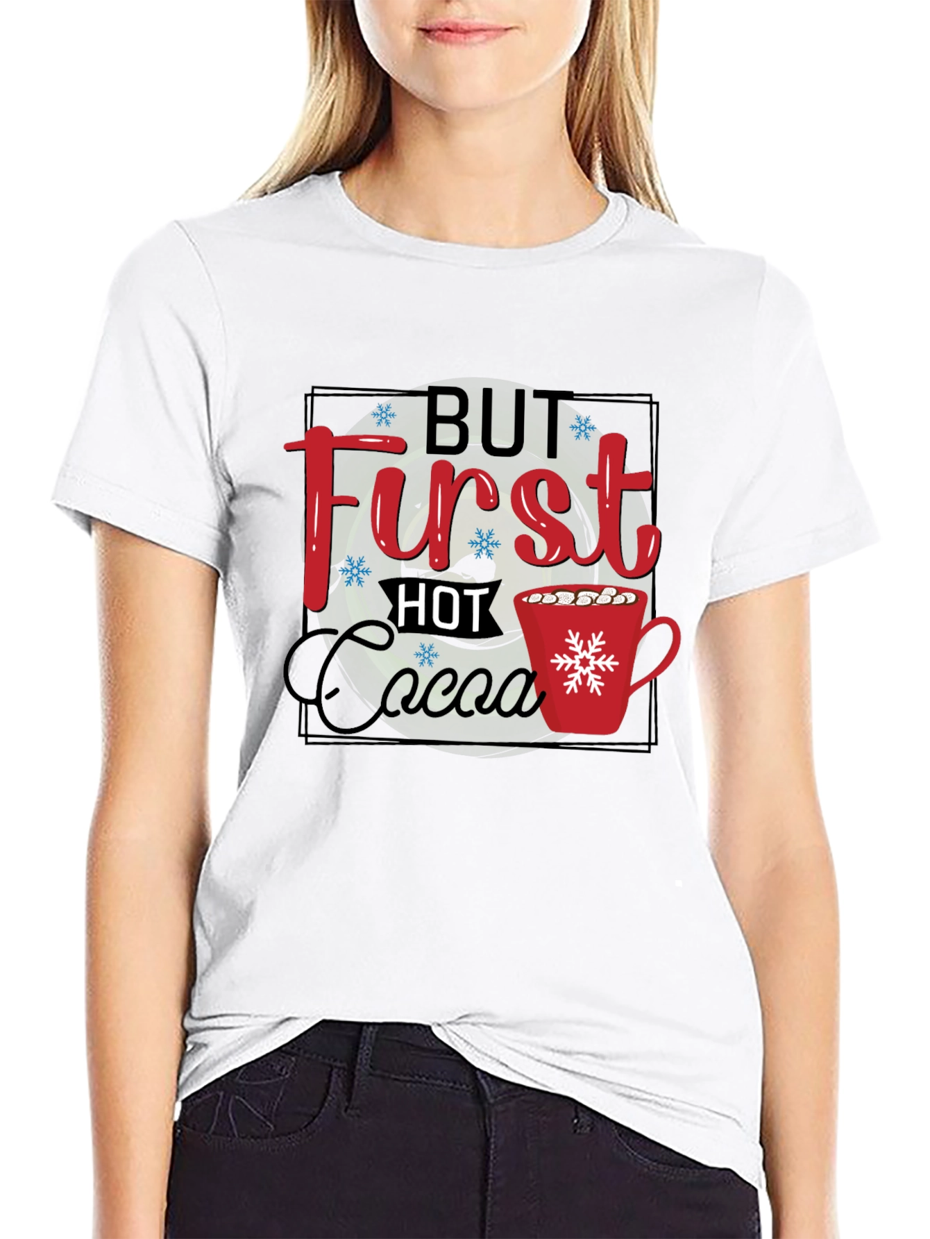 But First Hot Cocoa Graphic Tee