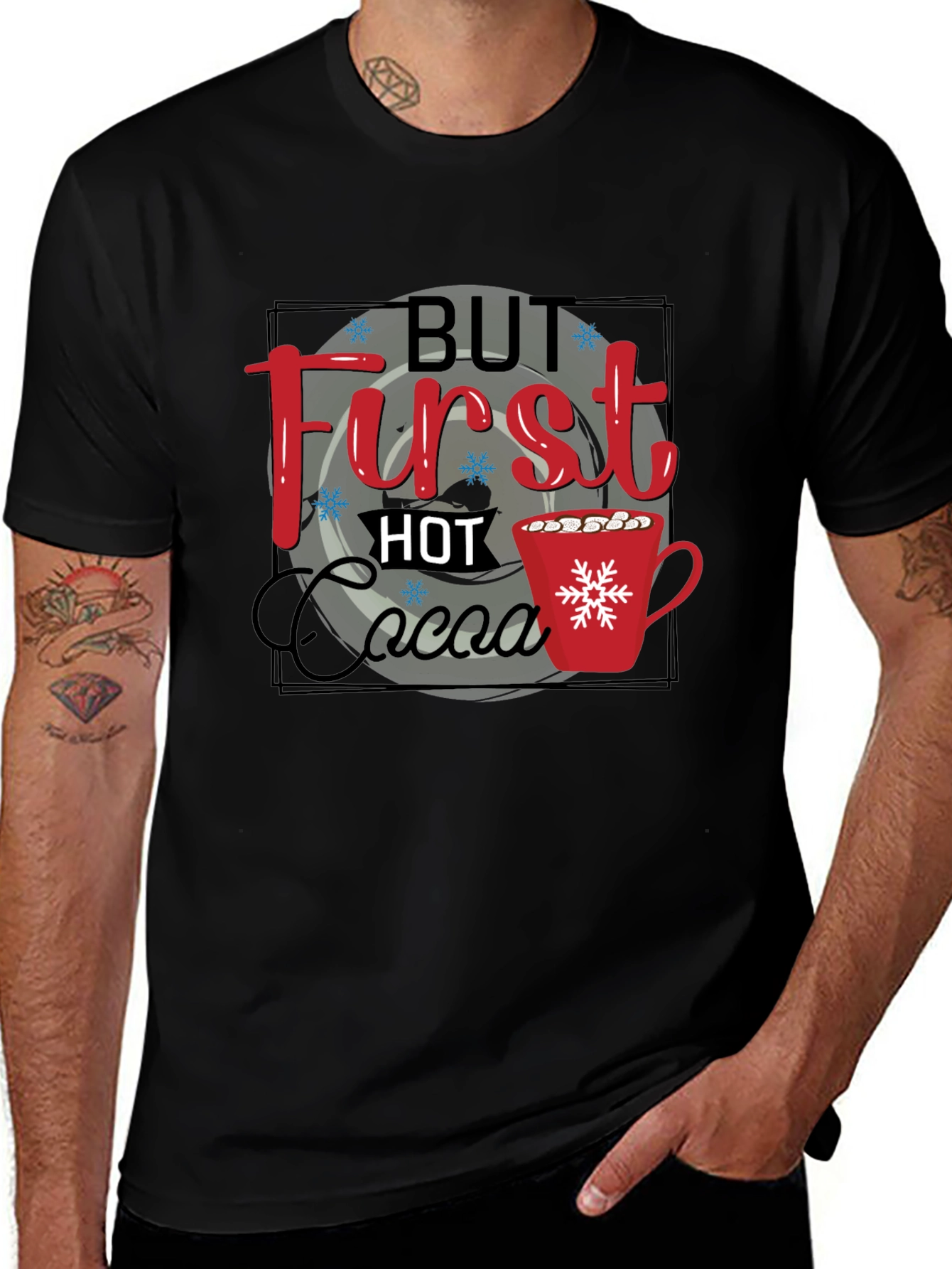 But First Hot Cocoa Graphic Tee