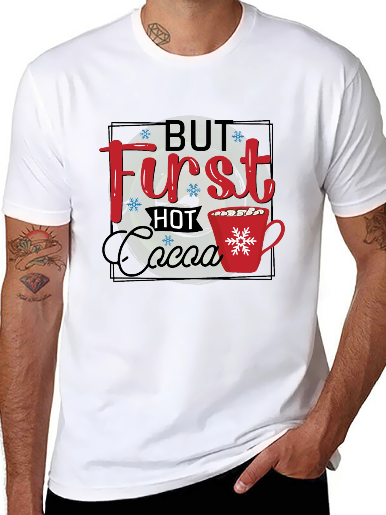 But First Hot Cocoa Graphic Tee