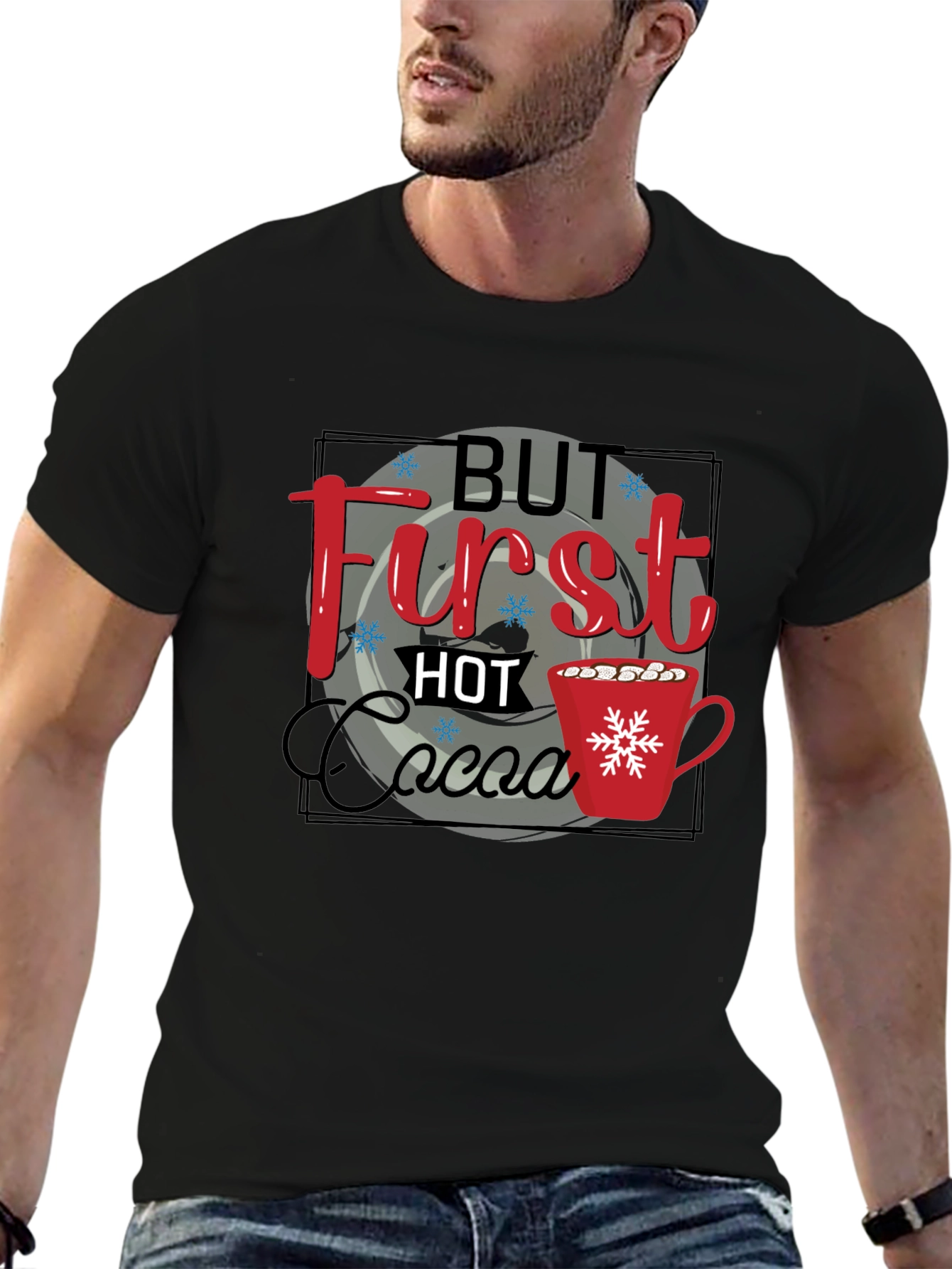 But First Hot Cocoa Graphic Tee