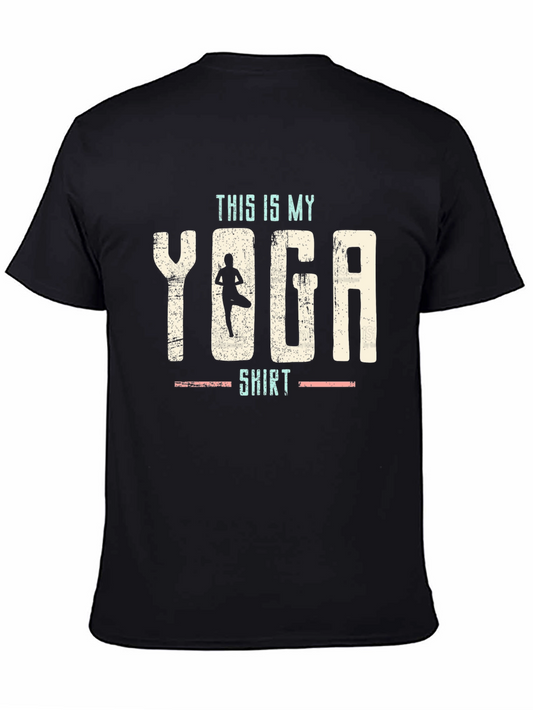 This Is My Yoga Shirt - Novelty Graphic Tee