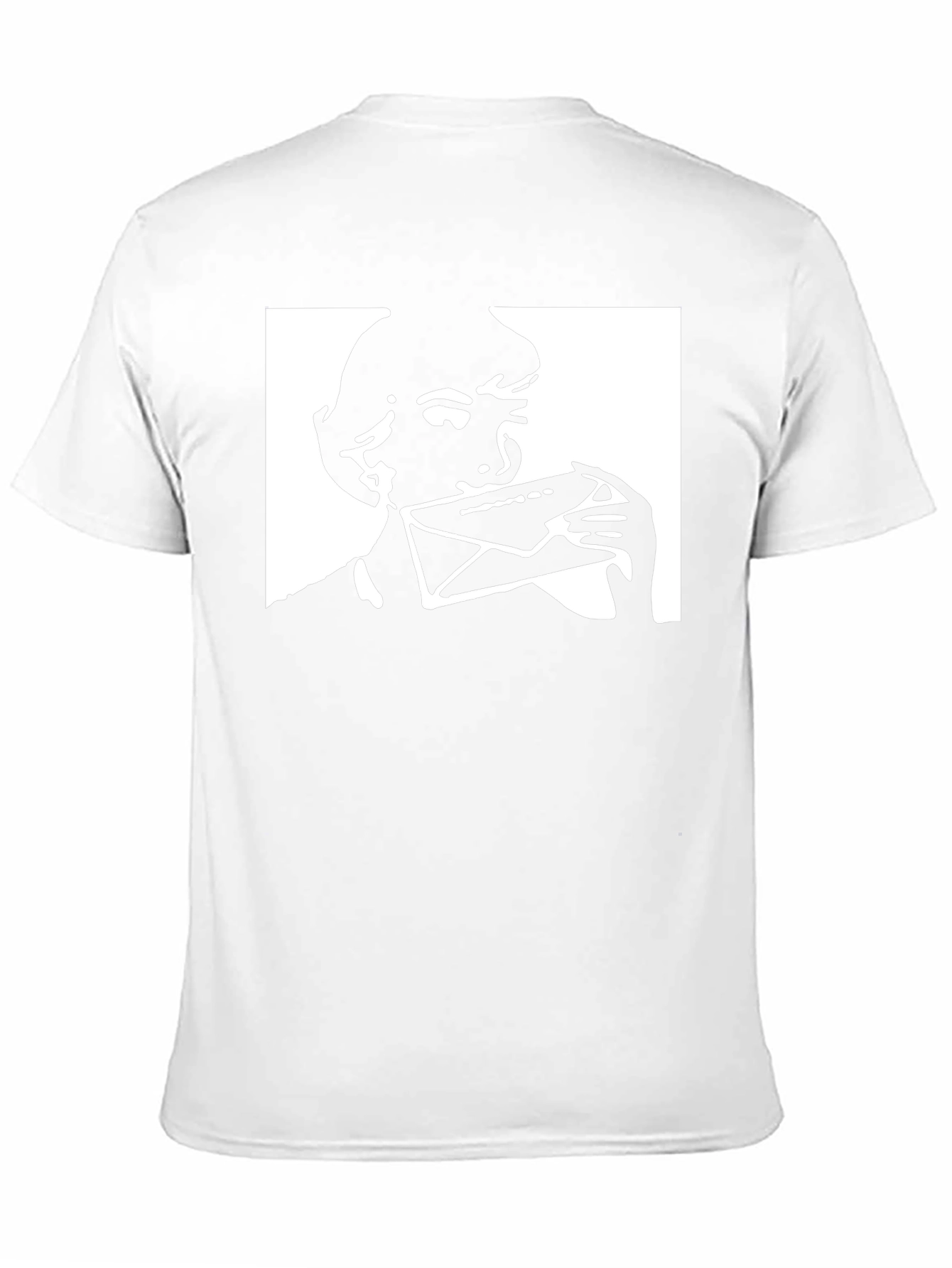 Envelope Licker Black Graphic T-Shirt
