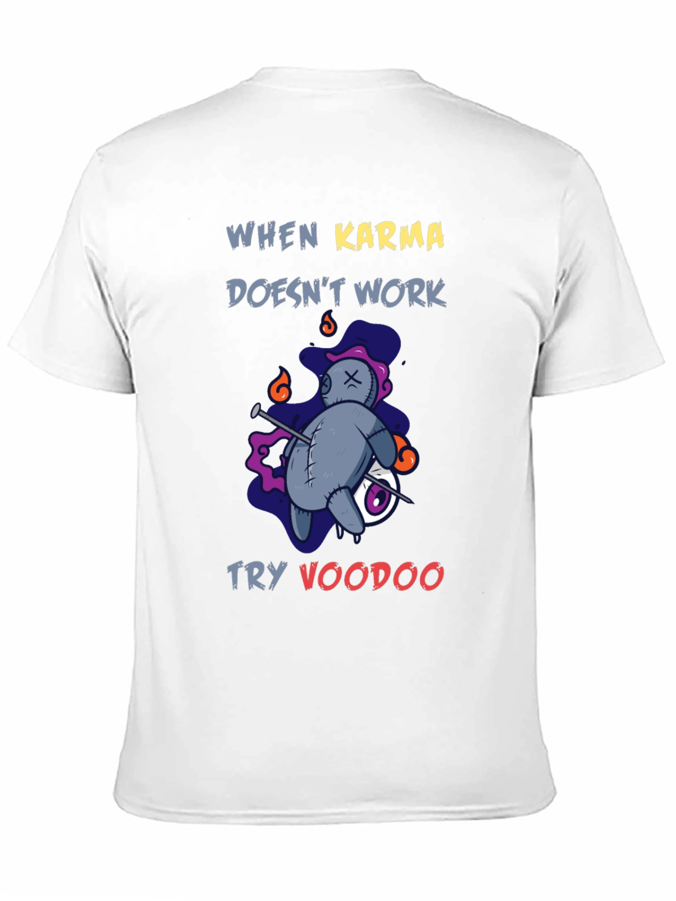 Voodoo Karma T-Shirt - Novelty Graphic Tee
