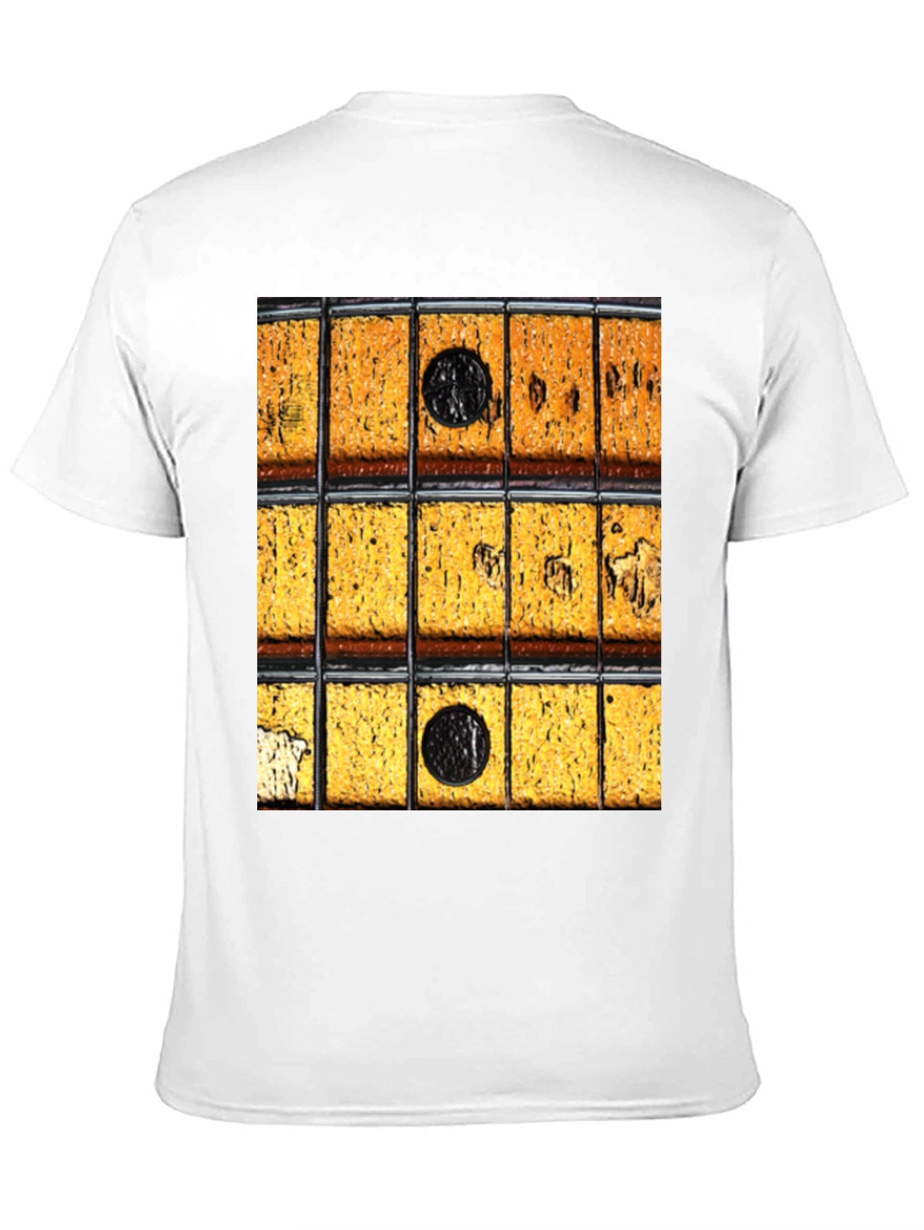 Guitar Fretboard Graphic Tee - Musician Style
